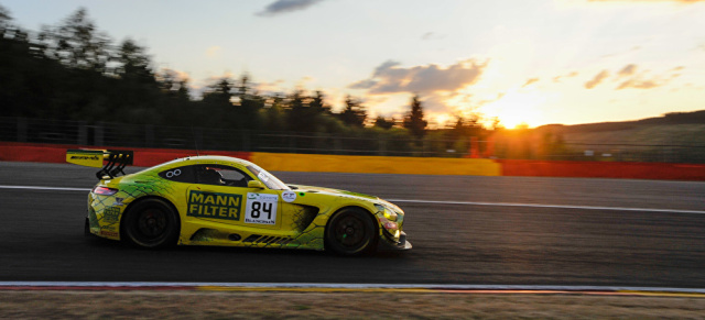 Kommt ein Mercedes-AMG GT3 auf das Podium?: Auf in eine heiße Schlussphase bei den 24h von Spa!