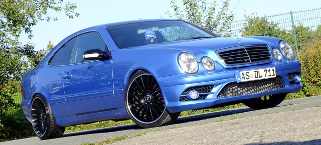 Ein Mann will Meer: Mercedes CLK 230K: Frische Farbe peppt einen 2000er C208 auf