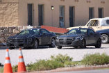 Erwischt: Mercedes SL Erlkönig testet im Death Valley: Erstmals ein Bild vom Interieur zu sehen! 