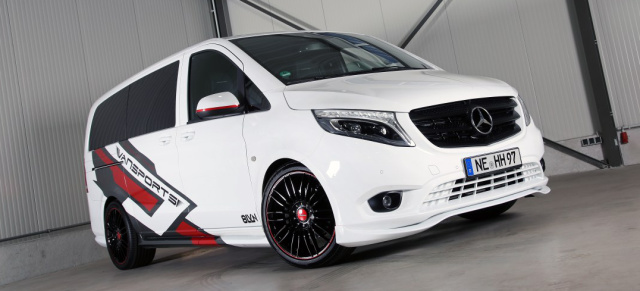 Mercedes-Benz‭ ‬Vito‭ Tuning: VANSPORTS.DE präsentiert den Vito als SportsVan Mixto‭ ‬VP Spirit‭ 