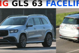 Mercedes-AMG Erlkönig erwischt: Spy-Shot-Video: Mercedes-AMG GLS 63 X167 MoPf