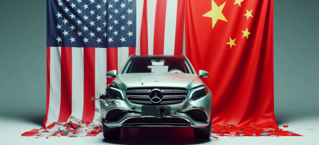 Mercedes-Benz Gewinneinbruch Q1 2025: USA und China: Zwei Baustellen bringen Källenius in Schwierigkeiten