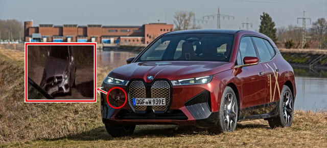 Photobomber: Mercedes mogelt sich in BMW-Pressefotoshooting: Mercedes-PKW „schleicht" sich auf BMW-Pressebilder ein