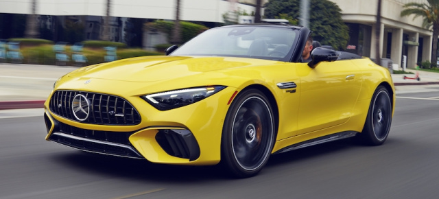 Super-Leicht oder doch schwerfällig: Gelingt dem SL das Comeback?: Fahrbericht: Wir fahren den neuen Mercedes-AMG SL 63 4MATIC