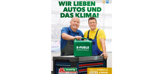 Klimafreundliche Kraftstoffe: Kampagne: Die Autodoktoren tanken E-Fuels