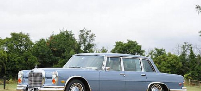 Zu verkaufen: Elvis Presley's Mercedes 600!: Der gute Stern (W100) des King of Rock'n Roll wird am 6.12. versteigert 
