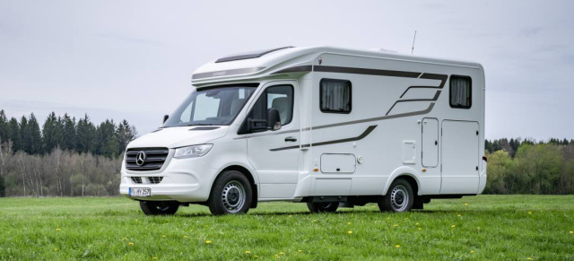 Fahr, wohin du willst: Reisemobile auf Basis Mercedes-Benz Sprinter: Premiere: Der neue Sprinter ist Basis für HYMER ML-T und HYMERCAR Grand Canyon S