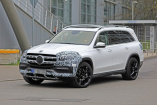 Mercedes-Benz Erlkönig erwischt: Nur noch gering getarnt: Aktuelle Bilder vom neuen Mercedes GLS X167