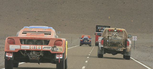 Dakar Rallye 2012: 10.Etappe:  Iquique - Arica : Ellen Lohr berichtet in Mercedes-Fans.de von der Rallye Dakar  