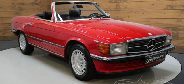 Sterne unterm Hammer: 1974 Mercedes-Benz 450 SL R107: Rock 'n' Roll Star: der rote SL