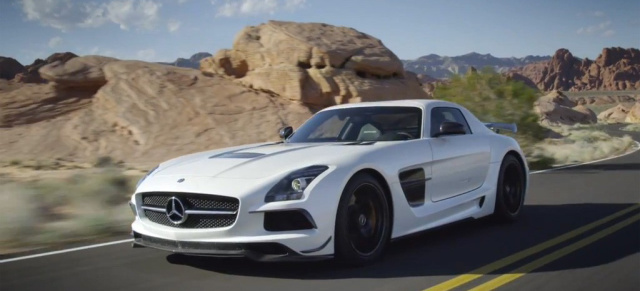 Star-Movie: 1. Trailer vom Mercedes SLS AMG Black Series: Der neue Superstar vonMercedes AMG zeigt sich erstmalig im Film