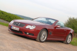 Ein echter AMG-Freund: 2003 Mercedes-Benz SL 55 AMG: Ein Schöner Stern in rot? Bernsteinrot?