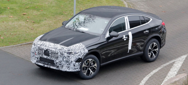 Mercedes-Erlkönig erwischt: Aktuelle Bilder vom GLC Verbrenner-Facelift
