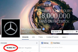  Mercedes  mit 18 Millionen Facebook-Fans: Mercedes-Benz erreicht neue Rekordmarke im Social Media 