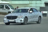 Erlkönig-Video: Mercedes-Benz E-Klasse 2016 : Aktuelle Aufnahmen von der kommenden E-Klasse W213 