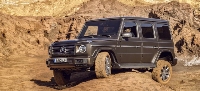 Premiere: Die neue Mercedes-Benz G-Klasse : G-Day: Die neue Mercedes-Benz G-Klasse ist da 