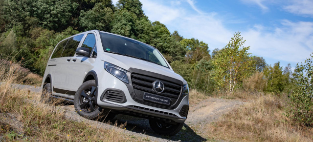 Mercedes Vito Veredelung: Offroad-Style: VANSPORTS.DE schickt den 2024er Vito ins Gelände