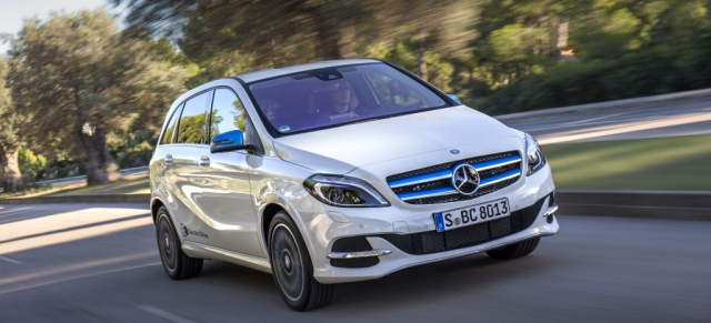 Schon gefahren: 2015 Mercedes-Benz B-Klasse Electric Drive: Erste -rein elektrische - Fahreindrücke mit dem neuen Sports Tourer