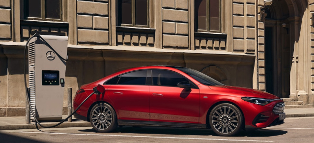 Mercedes CLA EQ kriegt‘s nicht überall geladen: Um viele Ladesäulen muss der CLA einen Bogen machen