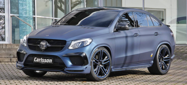 Mercedes-Benz GLE Coupé: Tuning: Carlsson verleiht dem GLE Coupé mehr sportlichen Style