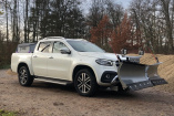 Schneeschieber mit Stern: Mercedes-Benz X 250 d Winterdienst-Edition vom Autohaus Kunzmann