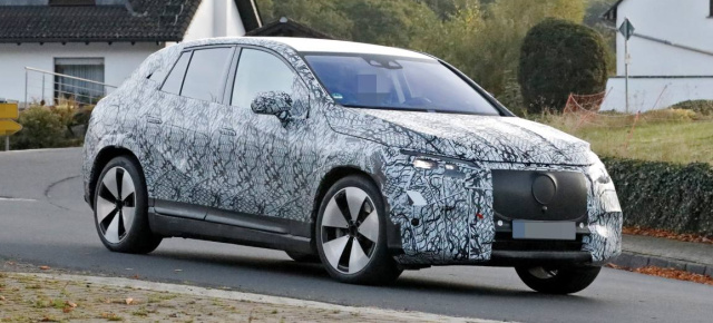 Mercedes-EQ Erlkönig erwischt: Aktuelle Bilder vom neuen Mercedes EQE SUV