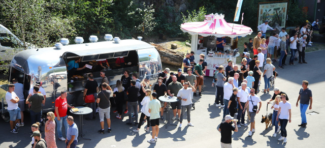 13. SCHÖNE STERNE, 26./27. August 2023, Hattingen/Ruhr: Wieder tolle Gastronomie-Auswahl beim Mercedes-Festival