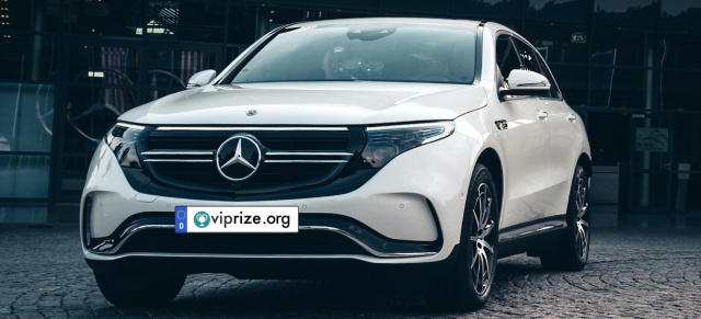 Mitmachen und einen Mercedes-Benz EQC 400 4MATIC gewinnen - Laureus verlost einen EQC!: Elektrisierend: Ein Mercedes EQC für den guten Zweck!